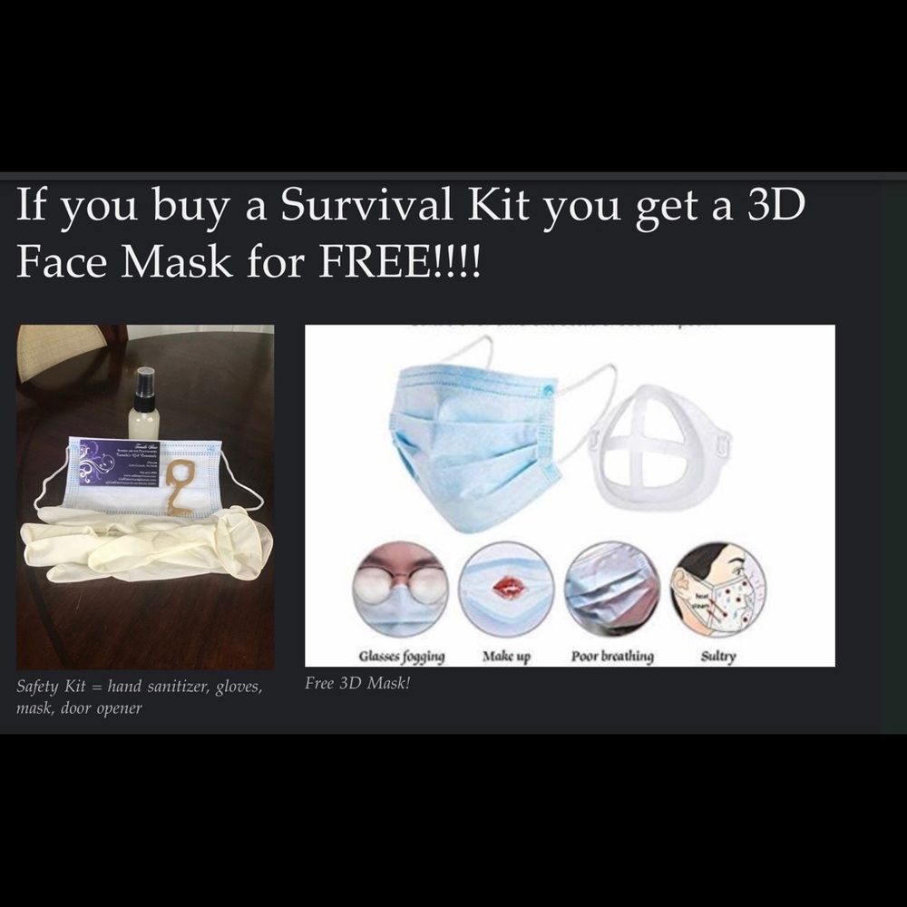 MASK & HAND SANITIZER GIFT SET
